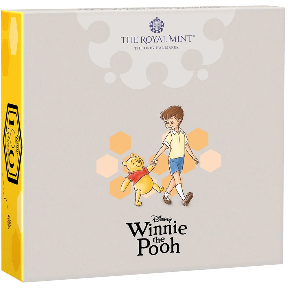 100 Years of Winnie the Pooh - Loyalty 2026 UK 50p Silver Proof Colour Coin Shipper