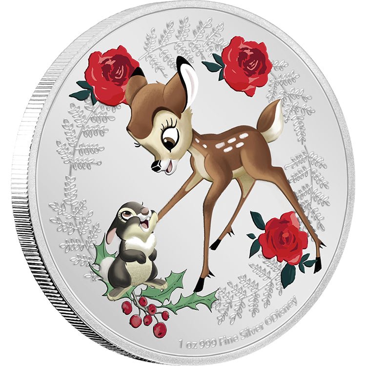 2020 Disney Season's Greetings 1oz Silver Coin - Direct Coins