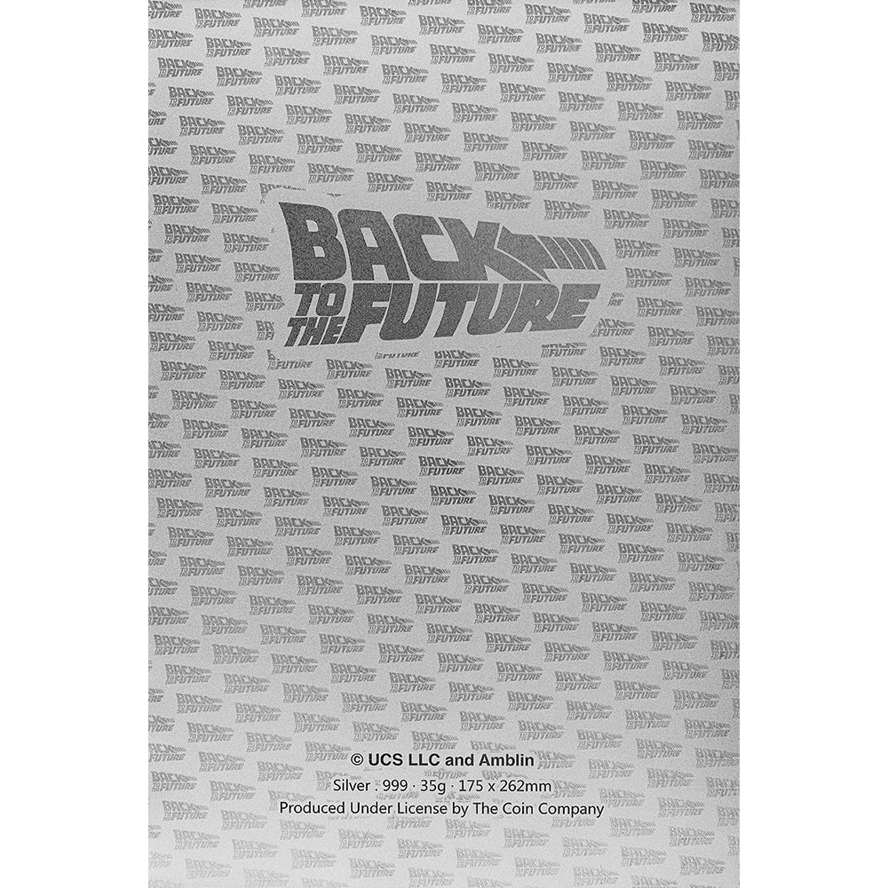 2021 Back To The Future - Marty & Doc 35g Silver Foil - Direct Coins