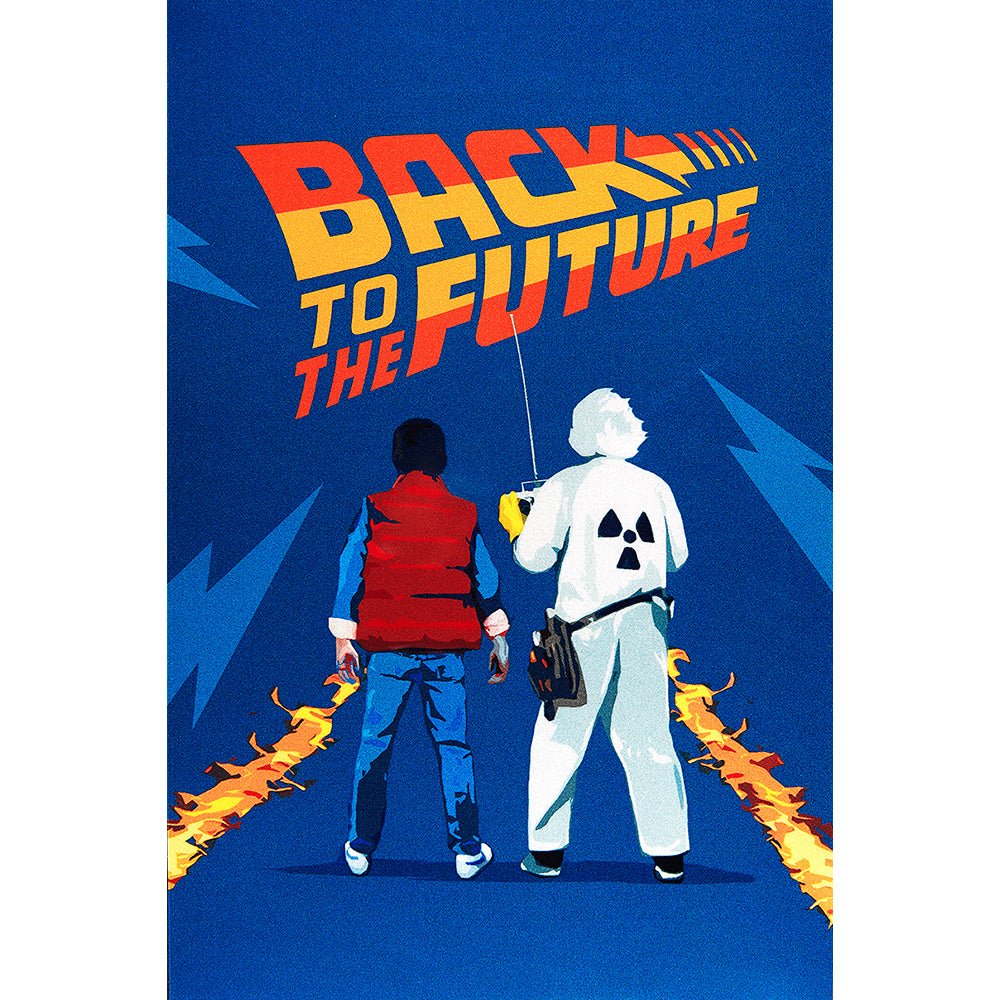 2021 Back To The Future - Marty & Doc 35g Silver Foil - Direct Coins