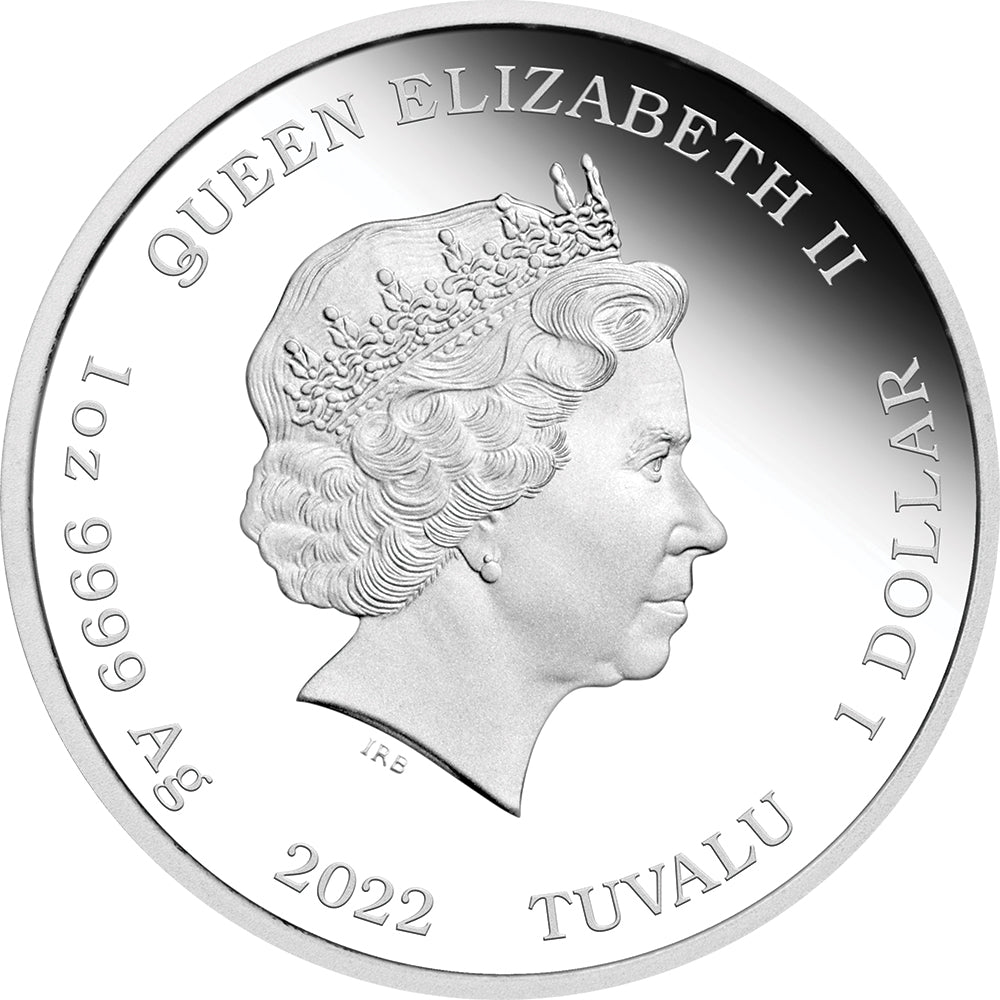 2022 James Bond Dr. No 1oz Silver Proof Coloured Coin - Direct Coins