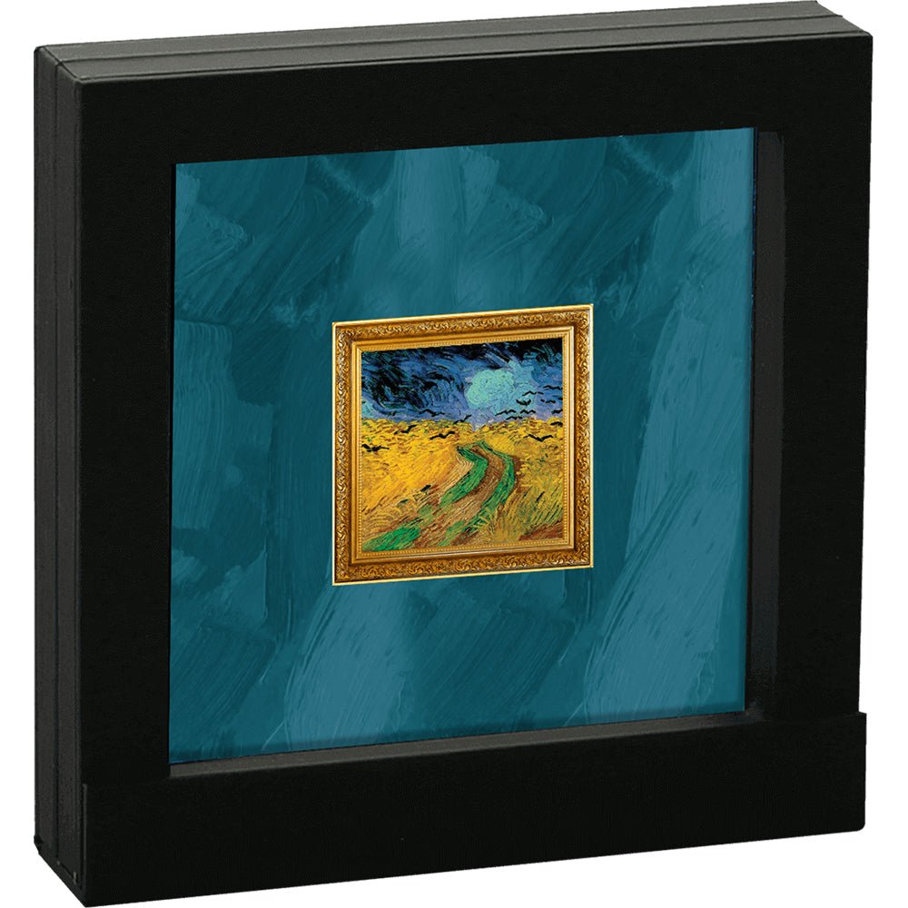 2023 $1 Vincent Van Gogh - Wheatfield With Crows 1oz Silver Proof Coin - Direct Coins