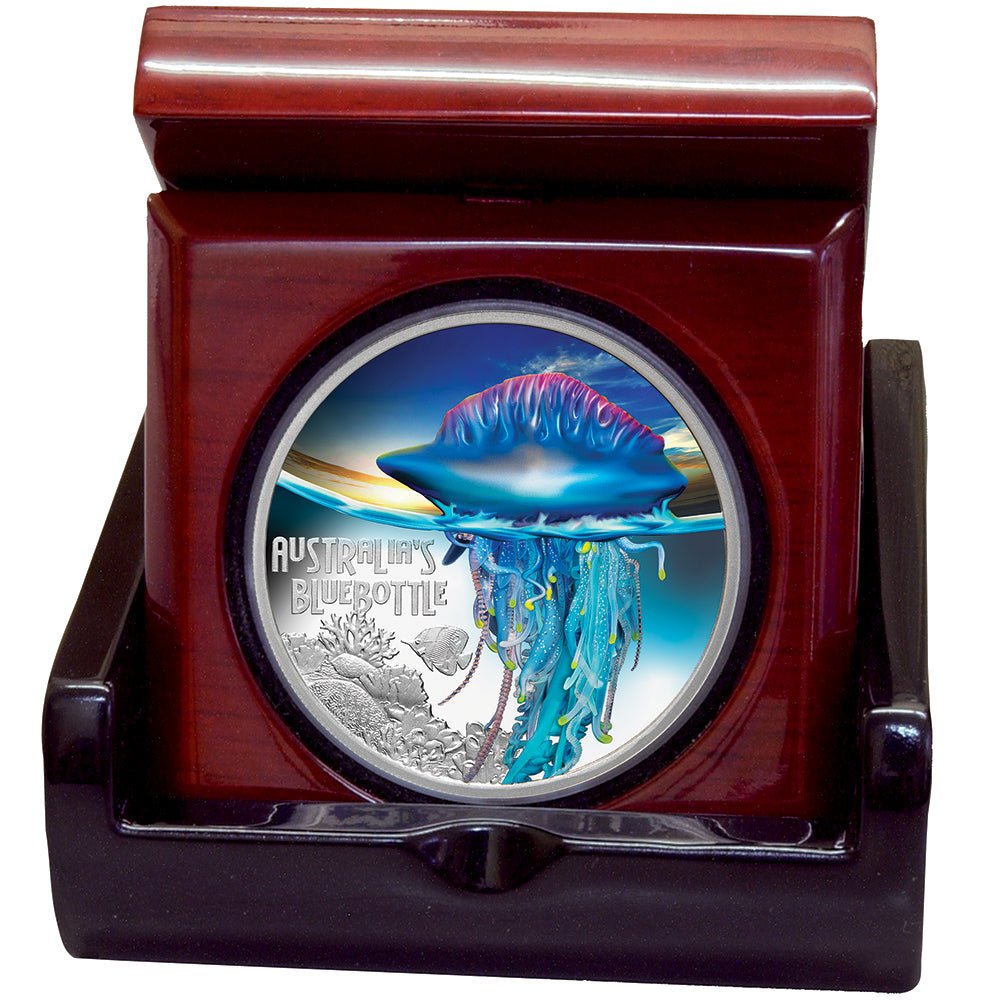 2024 $1 Deadly & Dangerous - Bluebottle 1oz Silver Proof Coin - Direct Coins
