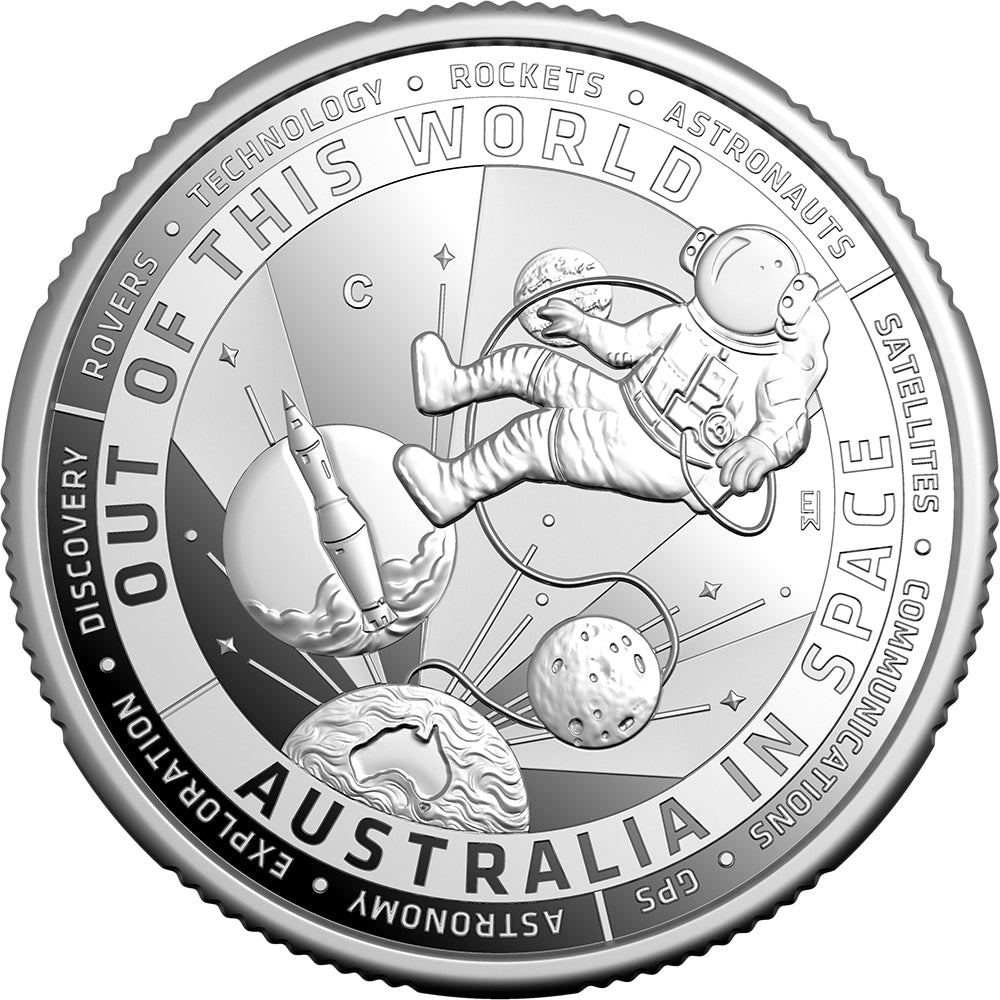 2024 $1 Out Of This World - Deep Space 'C' Mintmark Silver Proof Coin - Direct Coins