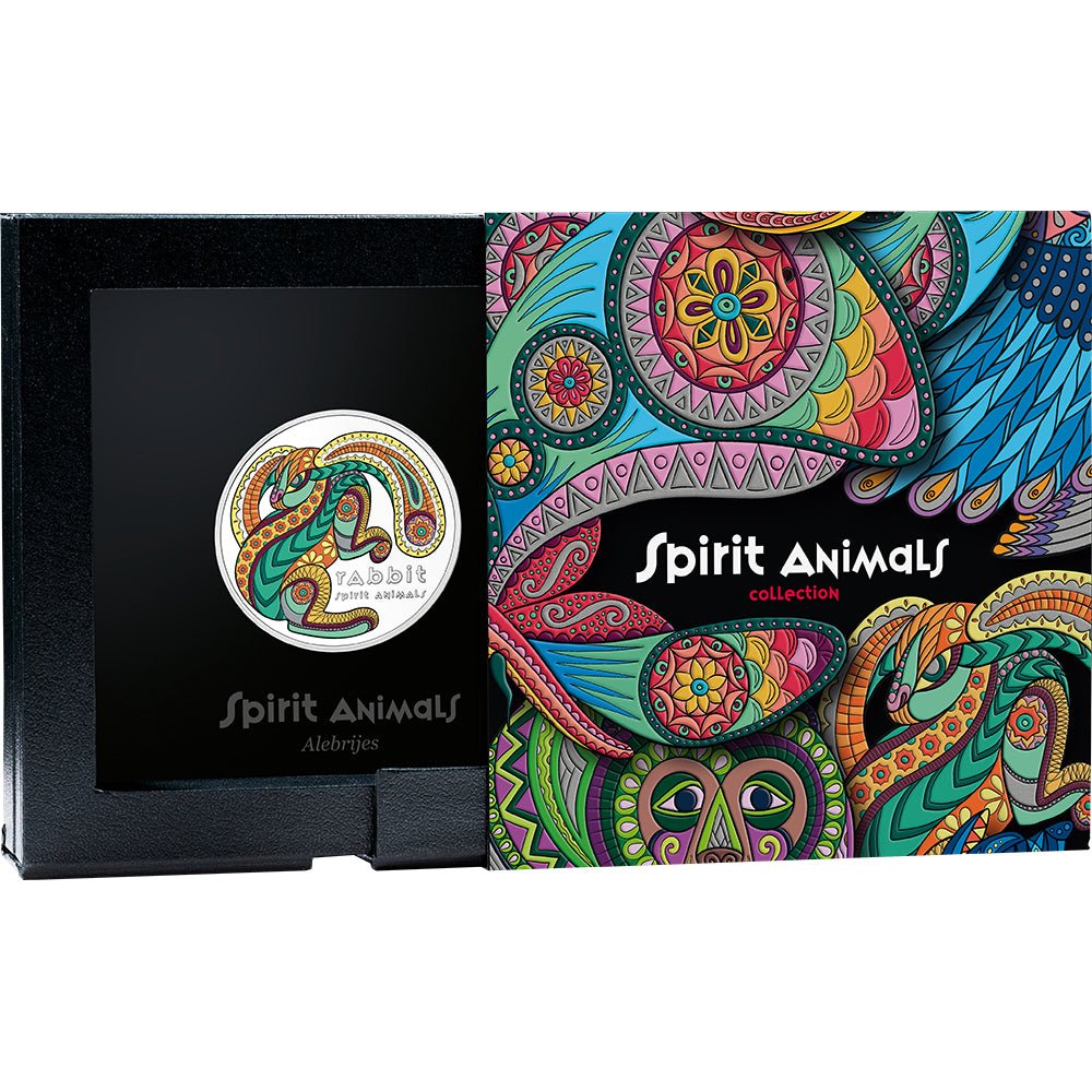2024 $1 Rabbit - Spirit Animal Silver Proof Coin - Direct Coins