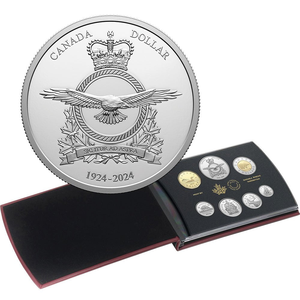 2024 100th Anniversary Of The Royal Canadian Air Force - Special Edition Silver Dollar Proof Set - Direct Coins
