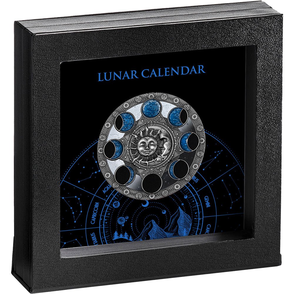 2024 $2 Lunar Calendar 2oz Silver Coin - Direct Coins