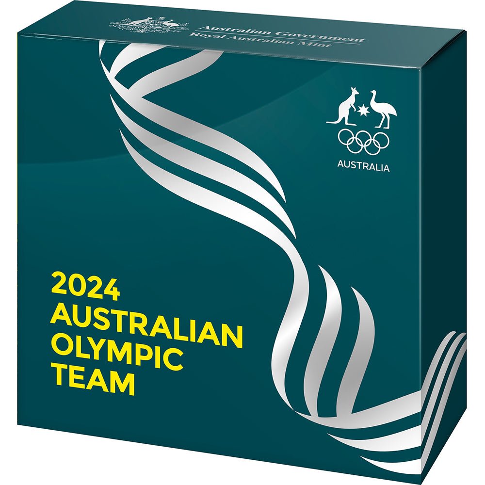 2024 $5 Australian Olympic Team Silver Proof Domed Coin - Direct Coins