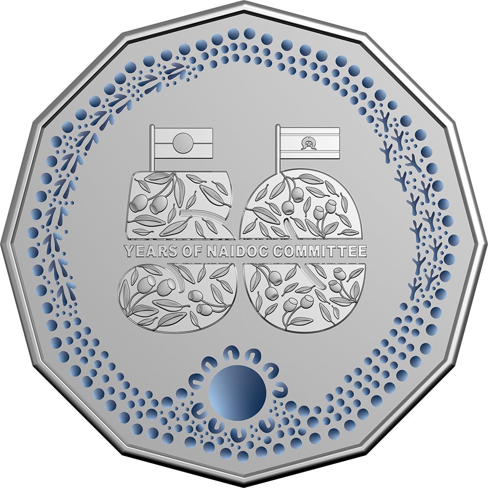 2024 50c NAIDOC Week Coloured Uncirculated Coin | Direct Coins