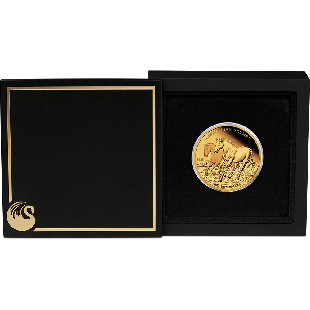 2024 Australian Brumby 1oz Gold Proof Coin - Direct Coins