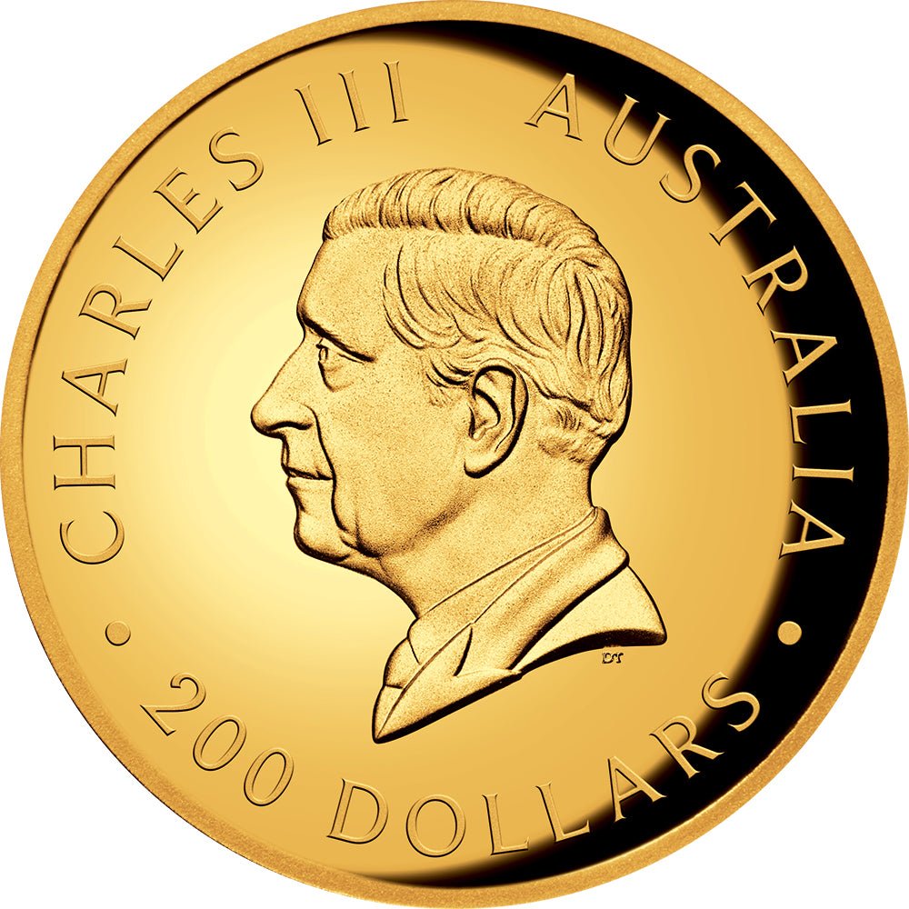 2024 Australian Kangaroo 2oz Gold Proof High Relief Coin - Direct Coins