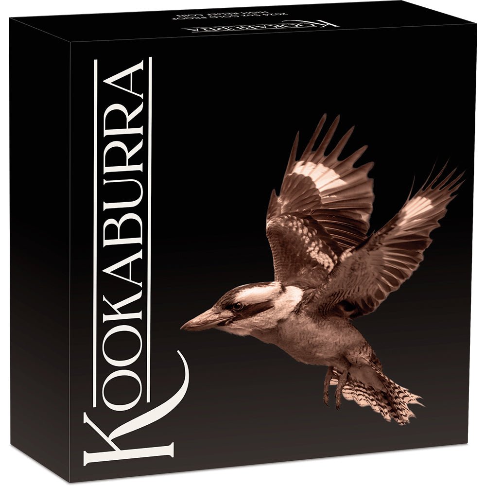2024 Australian Kookaburra 5oz Gold Proof High Relief Coin - Direct Coins