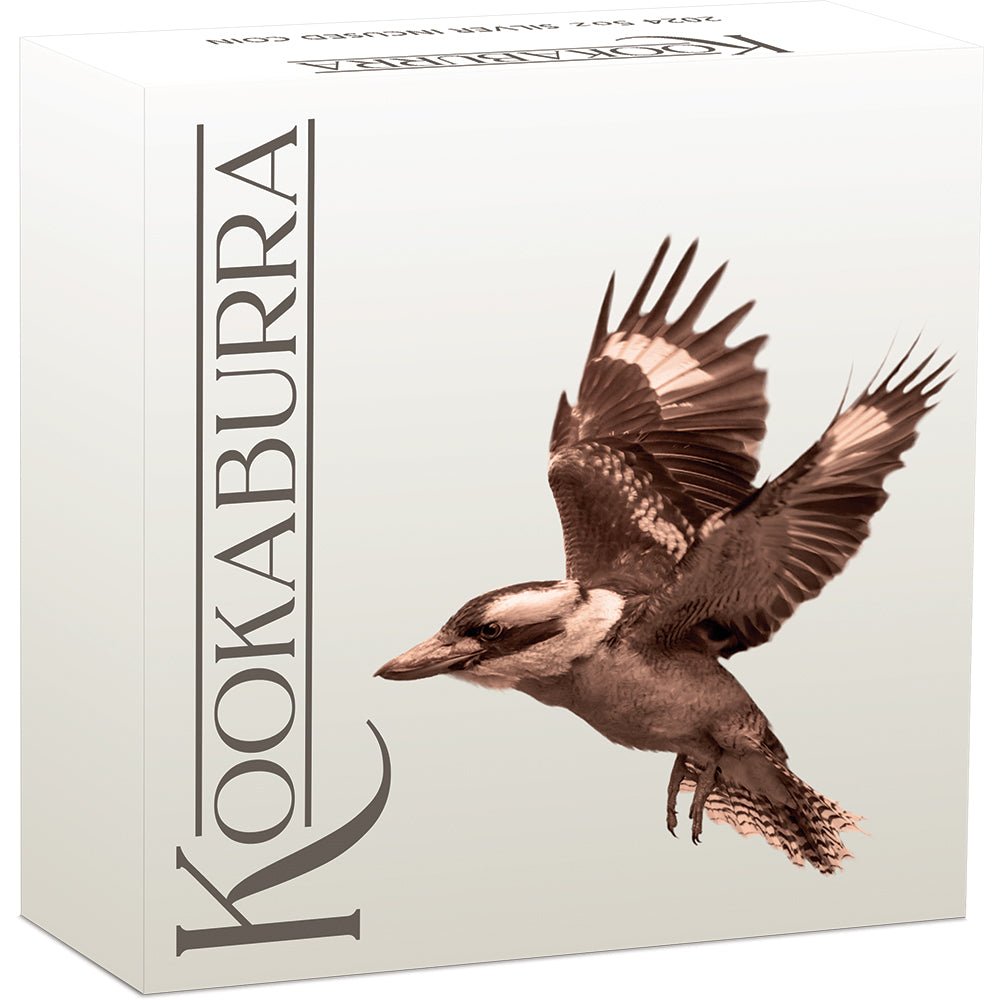 2024 Australian Kookaburra 5oz Silver Proof High Relief Incused Coin - Direct Coins