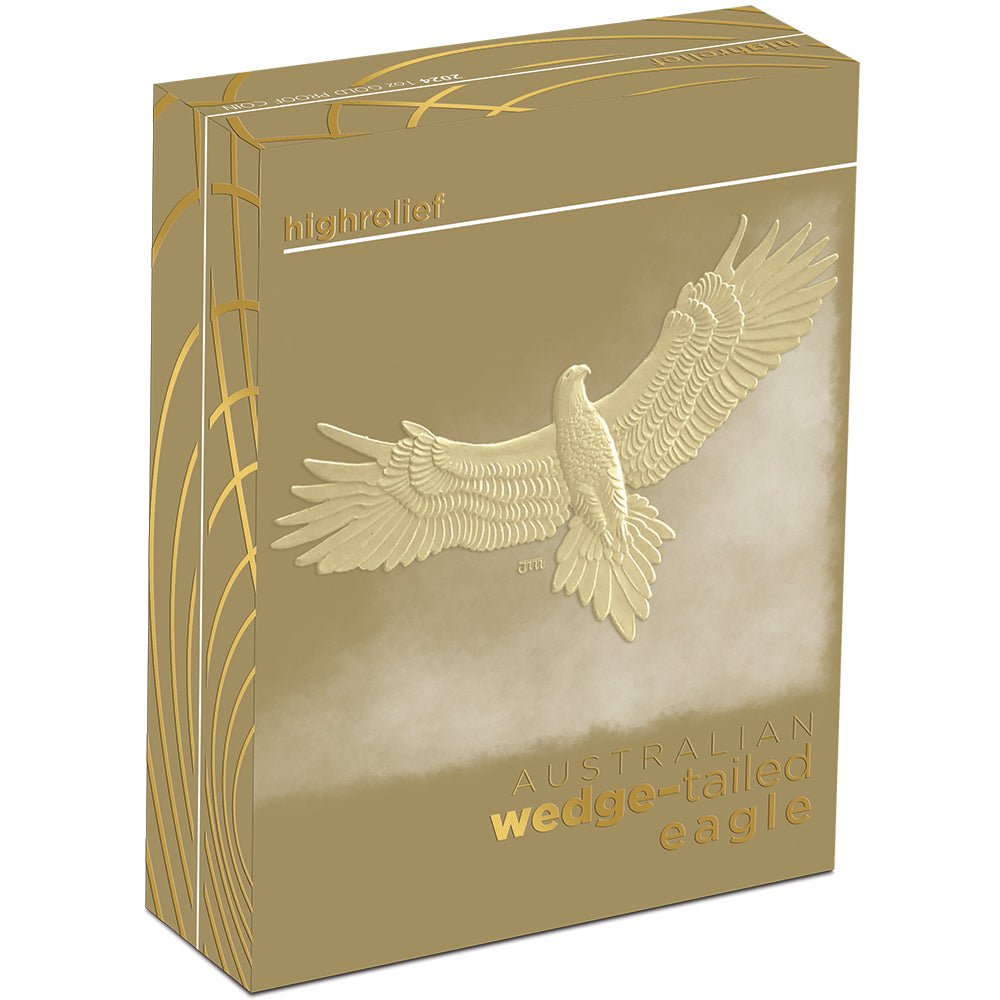 2024 Australian Wedge - Tailed Eagle 10th Anniversary 1oz Gold Proof Coin - Direct Coins