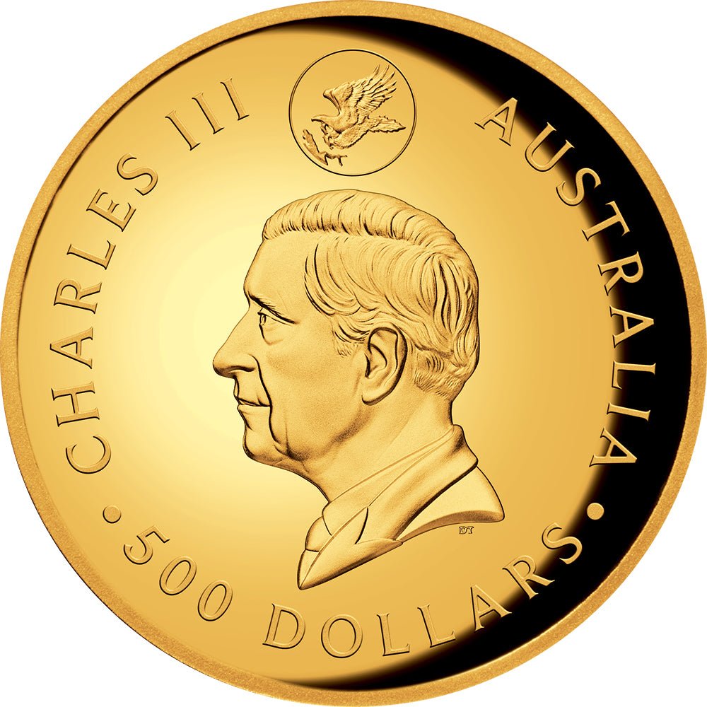 2024 Australian Wedge - Tailed Eagle 10th Anniversary 5oz Gold Proof High Relief Coin - Direct Coins