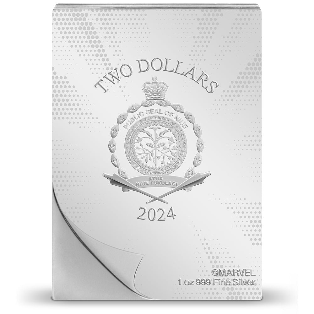 2024 COMIX - Marvel The Incredible Hulk 181 1oz Silver Coin - Direct Coins