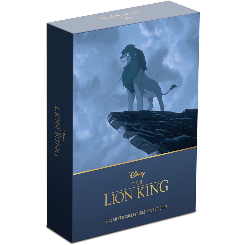 2024 Disney Movie Posters - The Lion King 5oz Silver Coin - Direct Coins