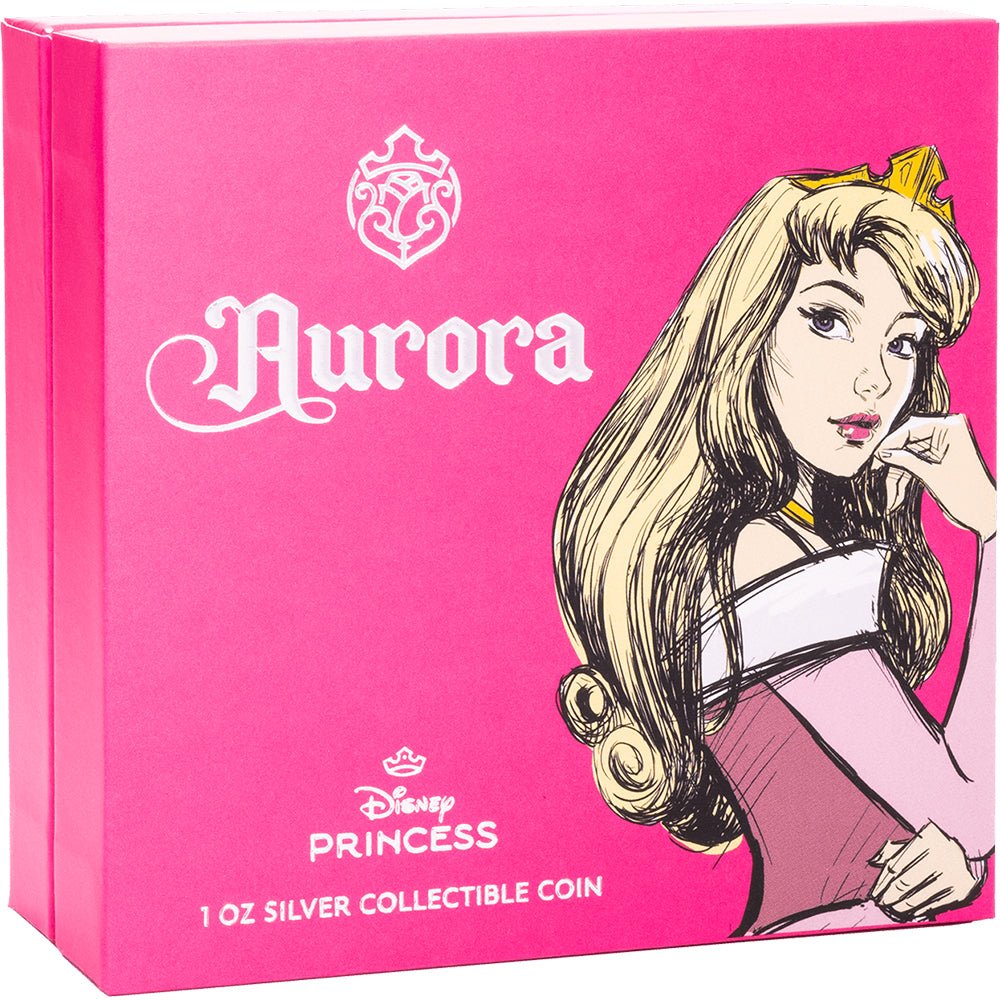 2024 Disney Princess - Aurora 1oz Silver Coin - Direct Coins