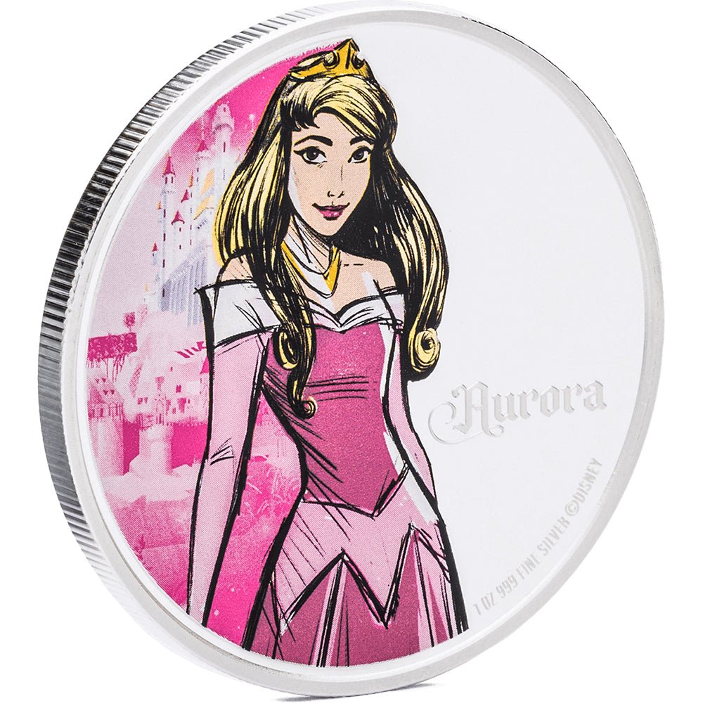 2024 Disney Princess - Aurora 1oz Silver Coin - Direct Coins