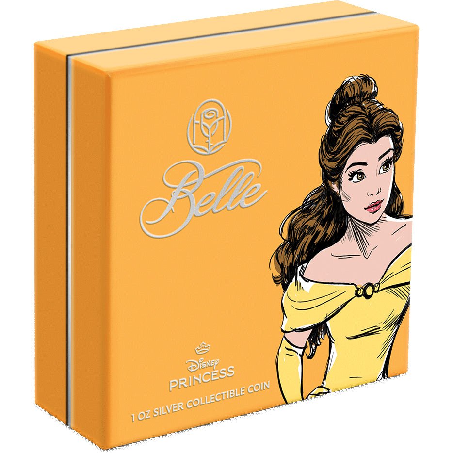 2024 Disney Princess - Belle 1oz Silver Coin - Direct Coins