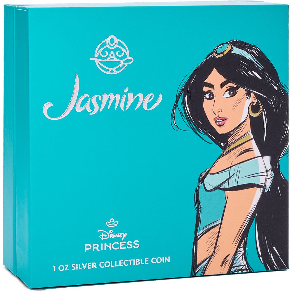 2024 Disney Princess - Jasmine 1oz Silver Coin - Direct Coins