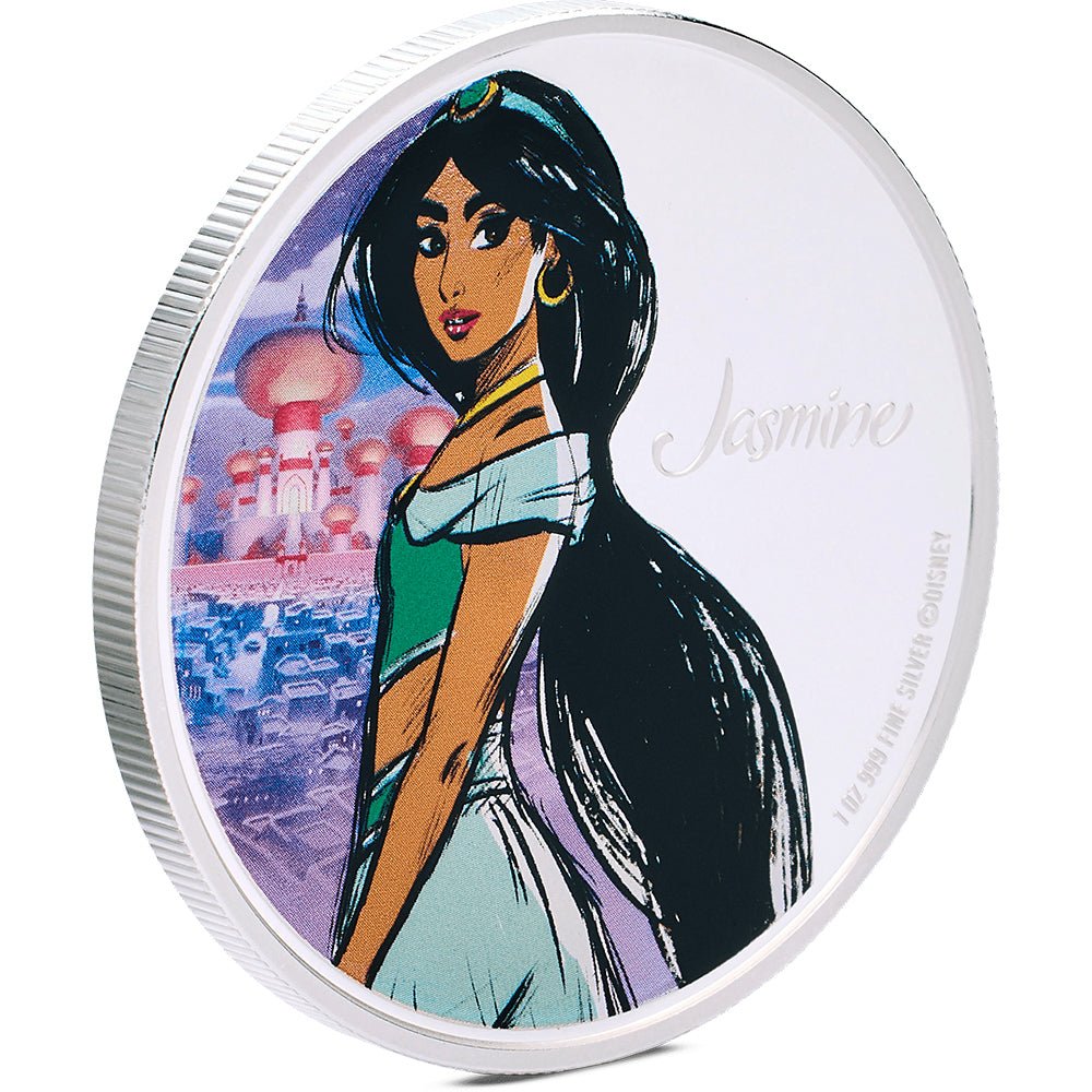 2024 Disney Princess - Jasmine 1oz Silver Coin - Direct Coins
