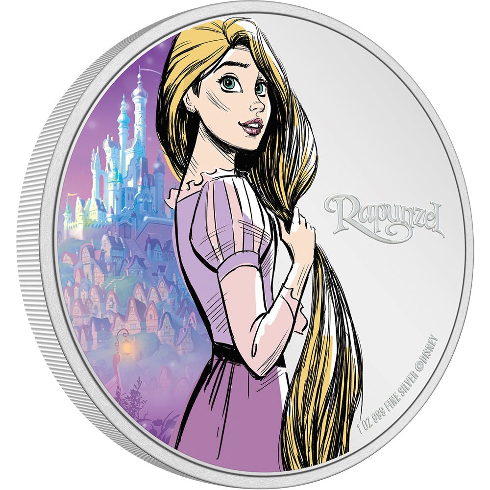 2024 Disney Princess - Rapunzel 1oz Silver Coin - Direct Coins