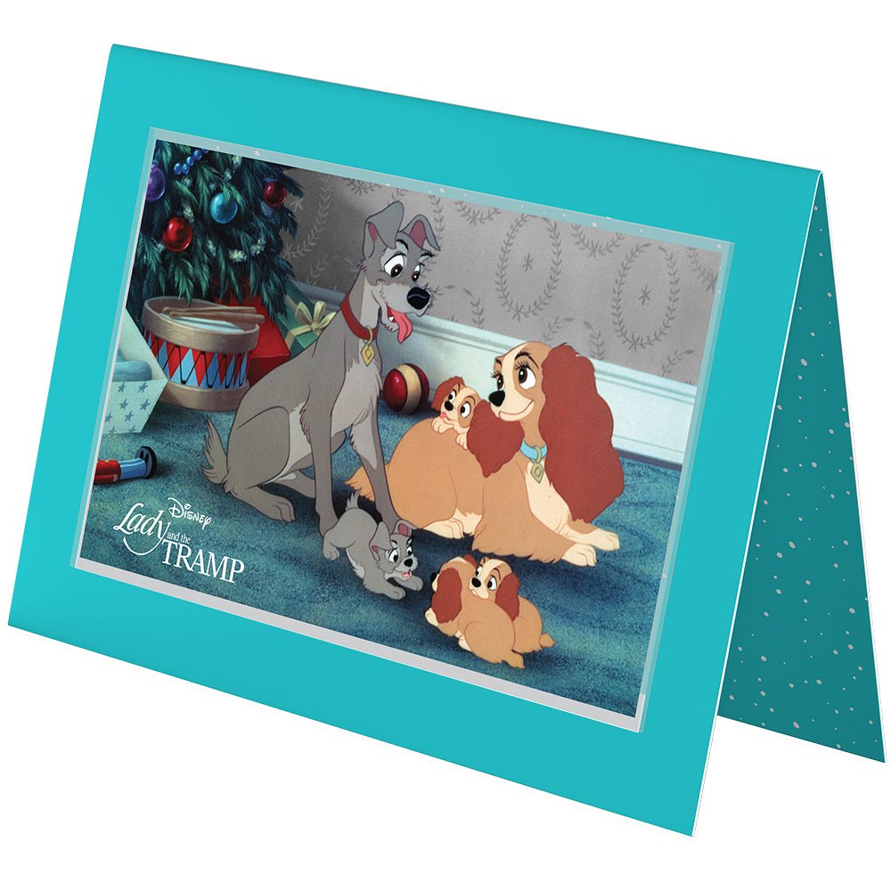 2024 Disney Season's Greetings - Lady And The Tramp Note - Direct Coins