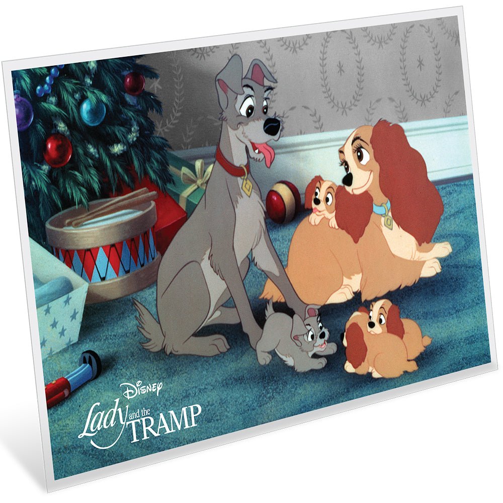2024 Disney Season's Greetings - Lady And The Tramp Note - Direct Coins