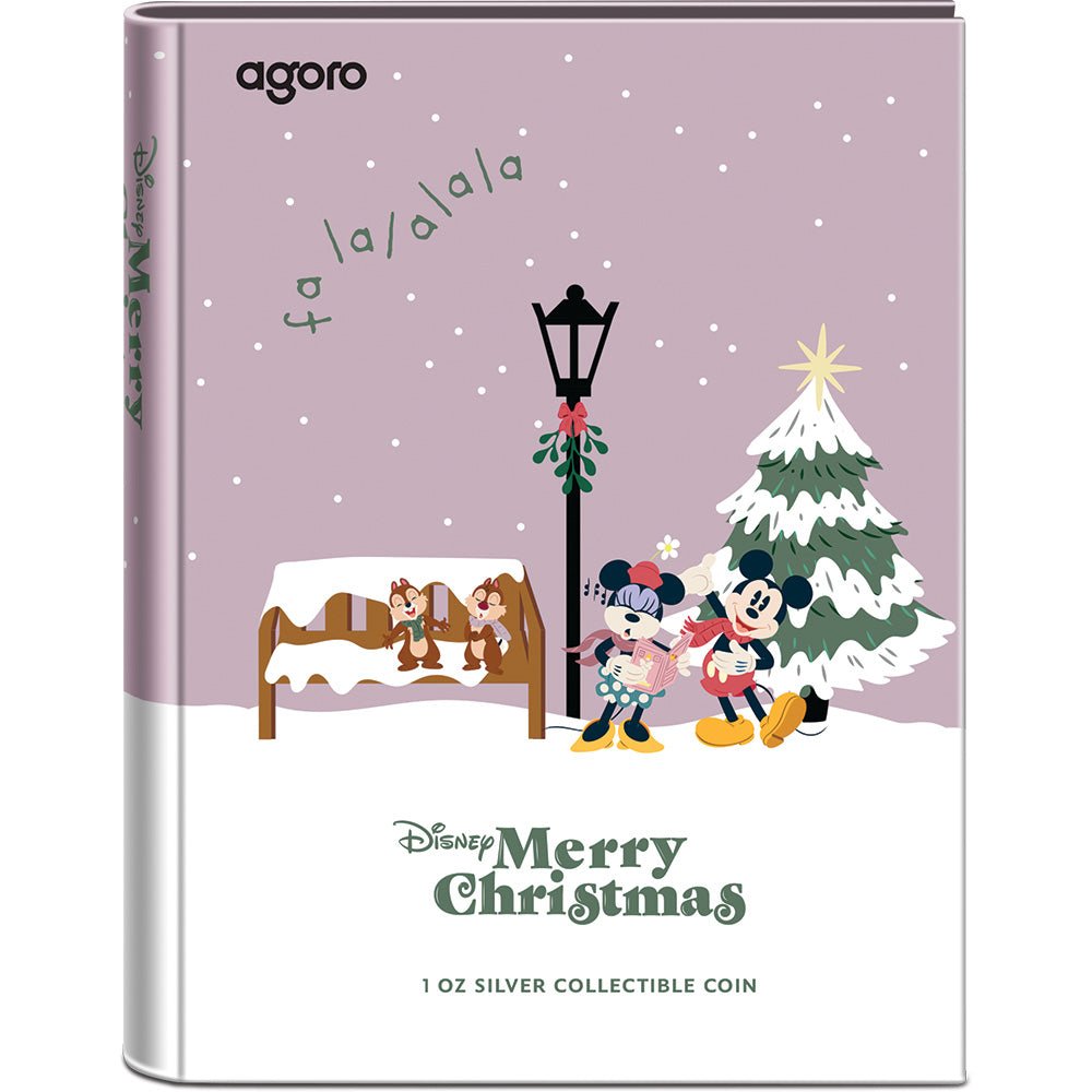 2024 Disney Season's Greetings - Merry Christmas 1oz Silver Coin - Direct Coins