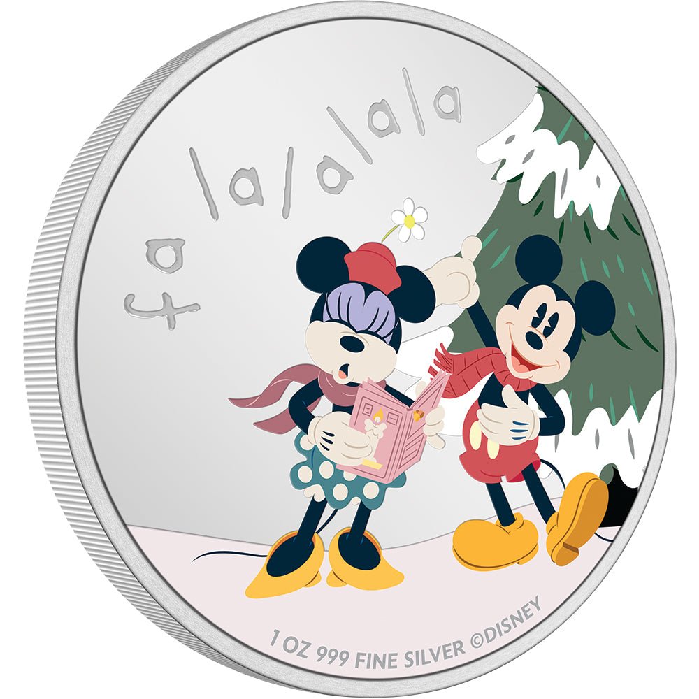 2024 Disney Season's Greetings - Merry Christmas 1oz Silver Coin - Direct Coins