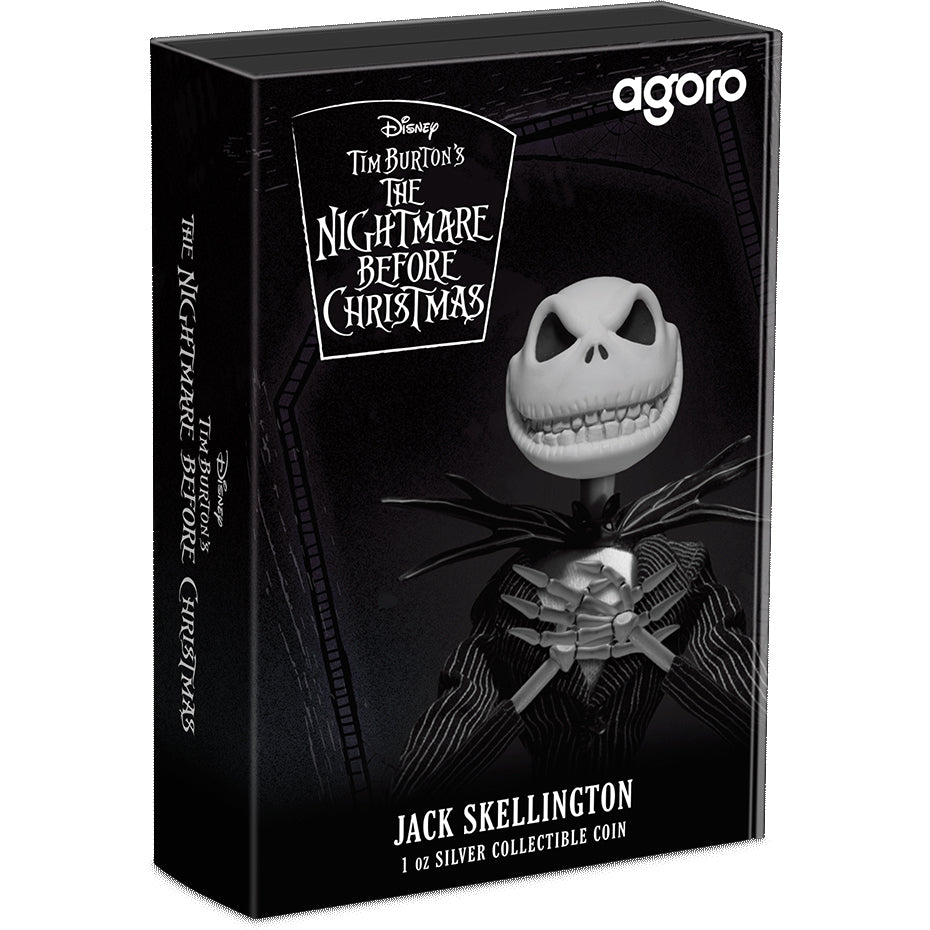 2024 Disney The Nightmare Before Christmas - Jack Skellington 1oz Silver Coin - Direct Coins