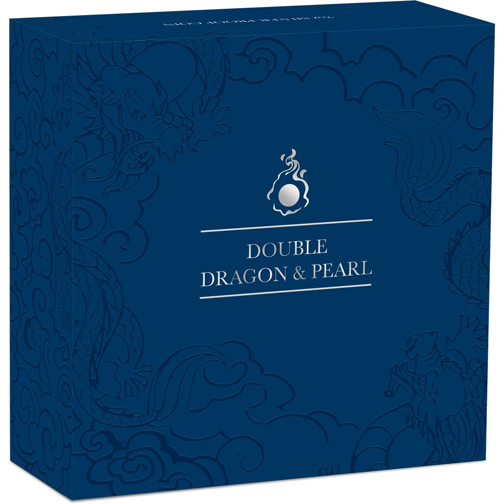 2024 Double Dragon With Mother Of Pearl 2oz Silver Proof Coin - Direct Coins