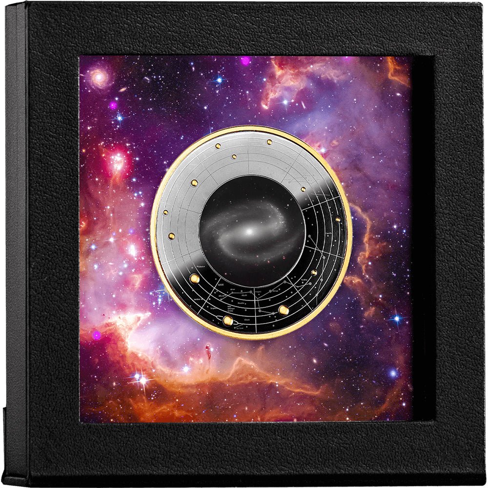 2024 Galaxies - Messier 100NGC Silver Black Proof Coin - Direct Coins
