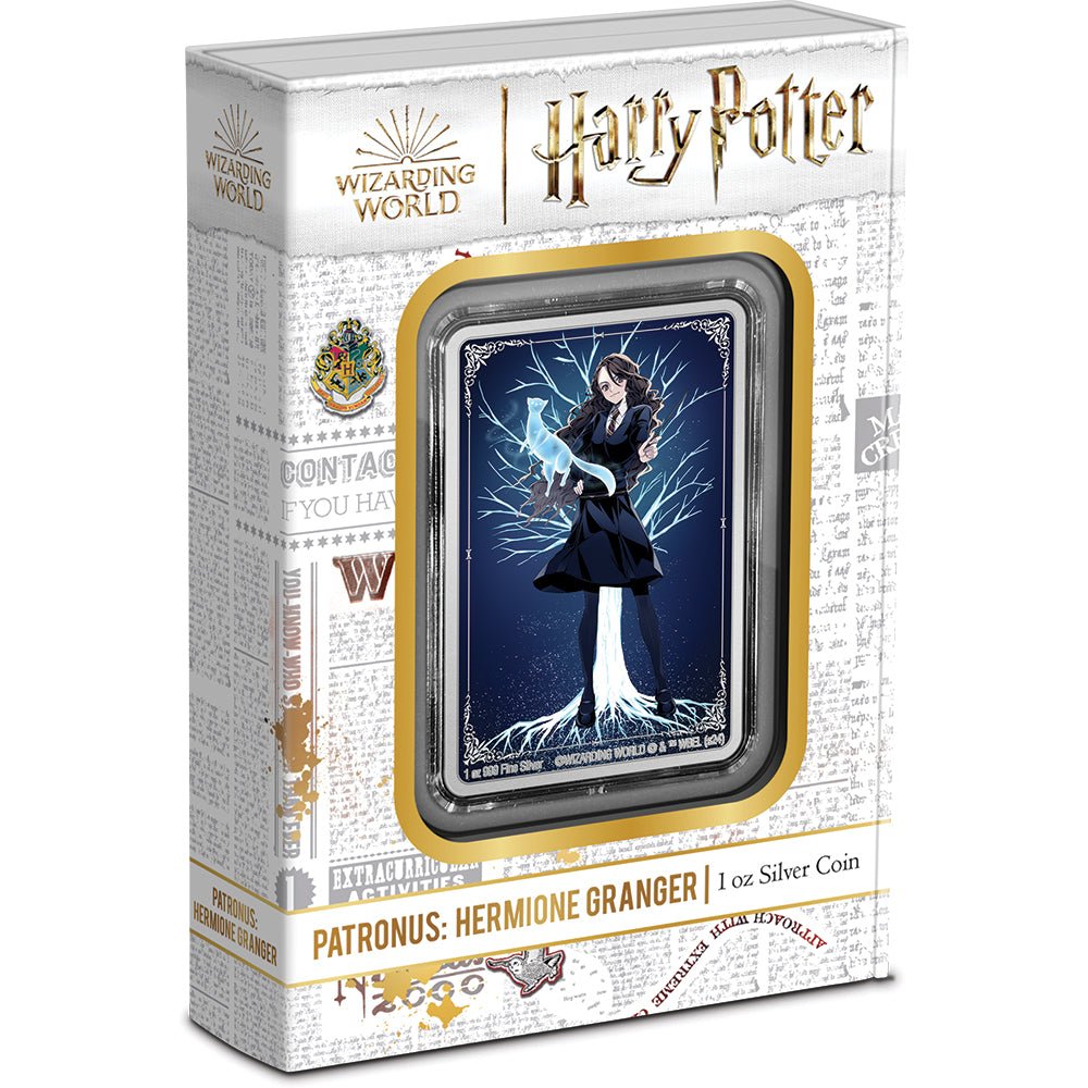 2024 Harry Potter Patronus - Hermione Granger 1oz Silver Coin - Direct Coins