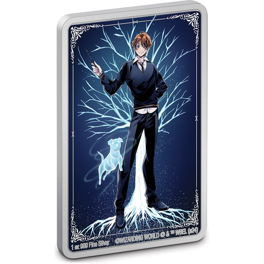 2024 Harry Potter Patronus - Ron Weasley 1oz Silver Coin - Direct Coins