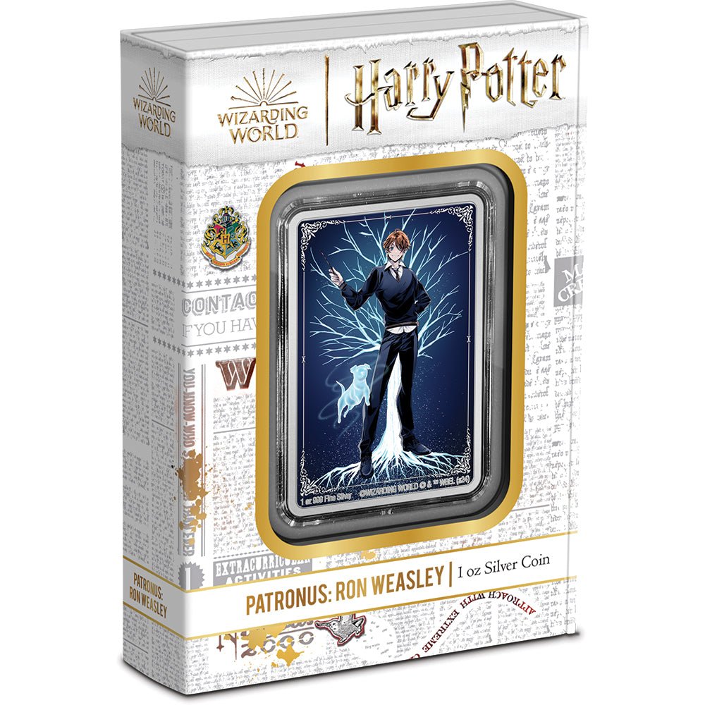 2024 Harry Potter Patronus - Ron Weasley 1oz Silver Coin - Direct Coins