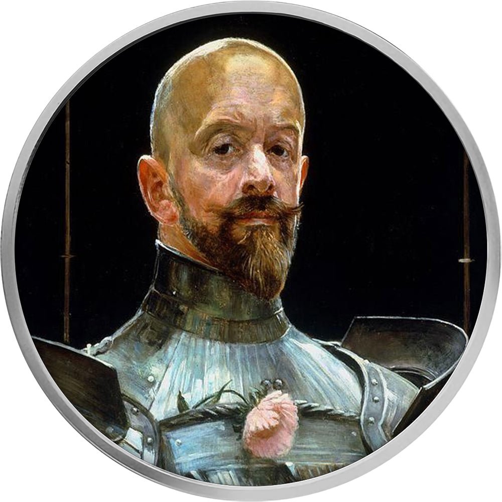 2024 Jacek Malczewski’s Birth - Self - Portrait In Armour Silver Proof Coin - Direct Coins