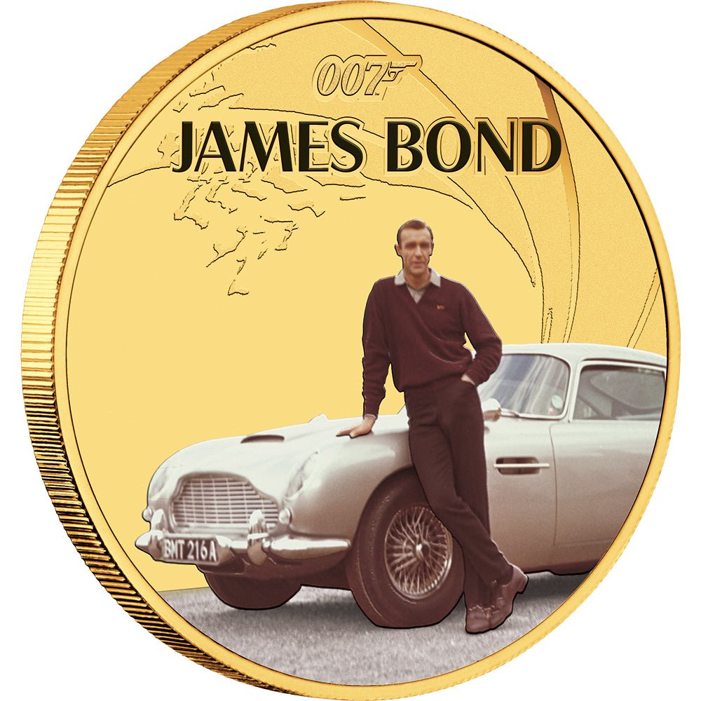 2024 James Bond - Sean Connery Silver Proof Seven - Coin Collection - Direct Coins