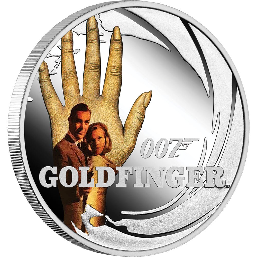 2024 James Bond - Sean Connery Silver Proof Seven - Coin Collection - Direct Coins