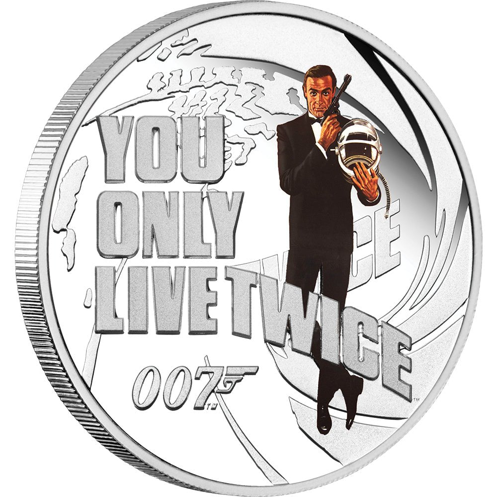 2024 James Bond - Sean Connery Silver Proof Seven - Coin Collection - Direct Coins
