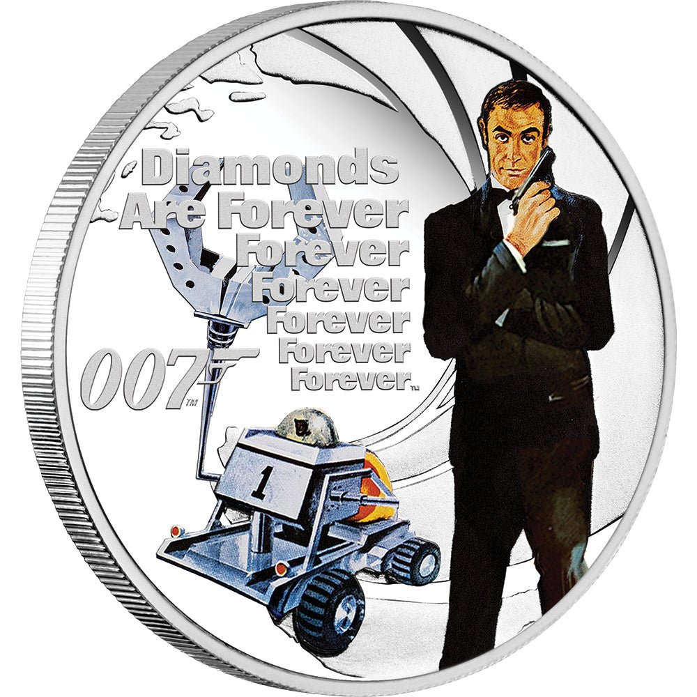 2024 James Bond - Sean Connery Silver Proof Seven - Coin Collection - Direct Coins