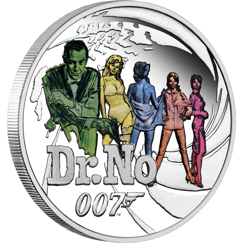 2024 James Bond - Sean Connery Silver Proof Seven - Coin Collection - Direct Coins