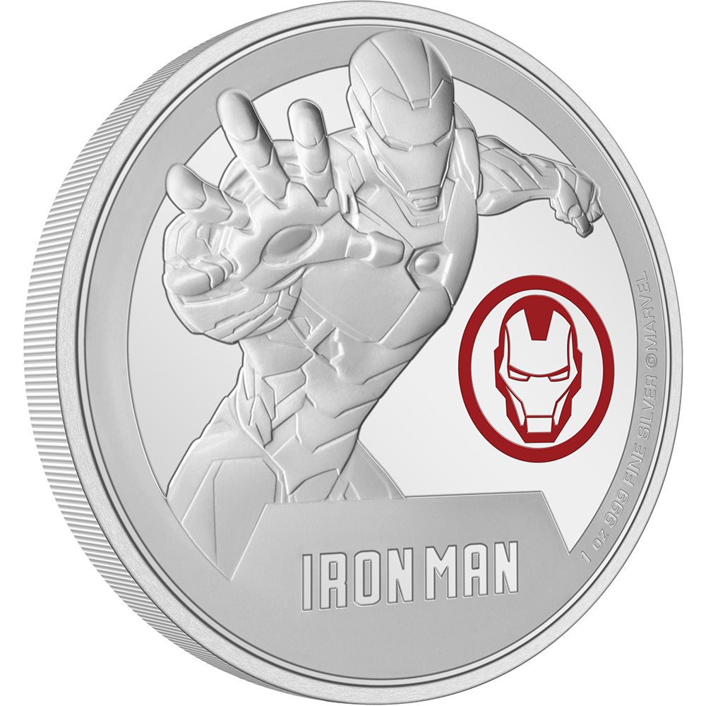 2024 Marvel Iron Man 1oz Silver Coin - Direct Coins