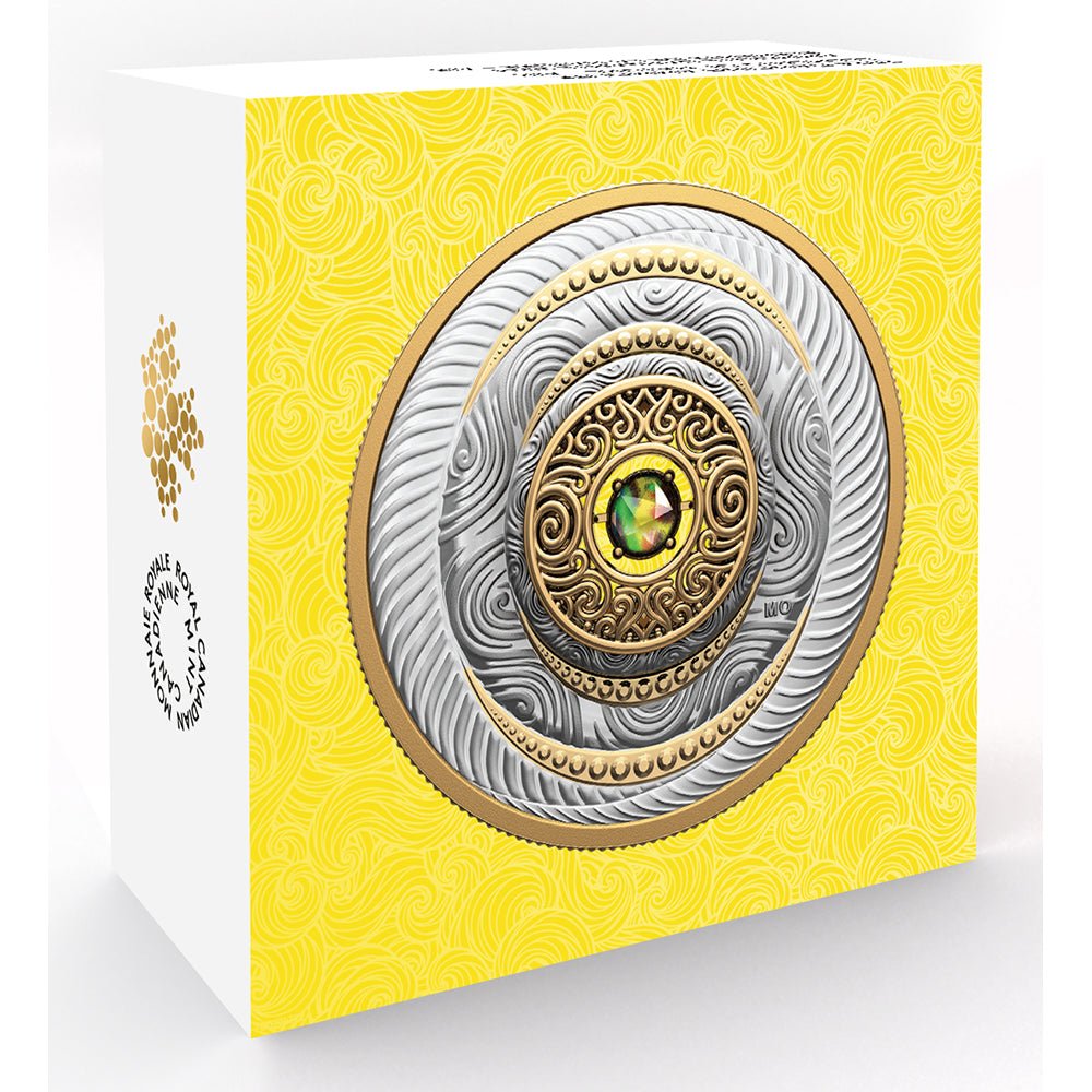 2024 Pure Silver Coin - Dancing Ammolite: Elements Of Nature - Air - Direct Coins