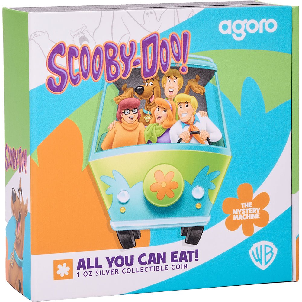 2024 Scooby - Doo! - All You Can Eat! 1oz Silver Coin - Direct Coins