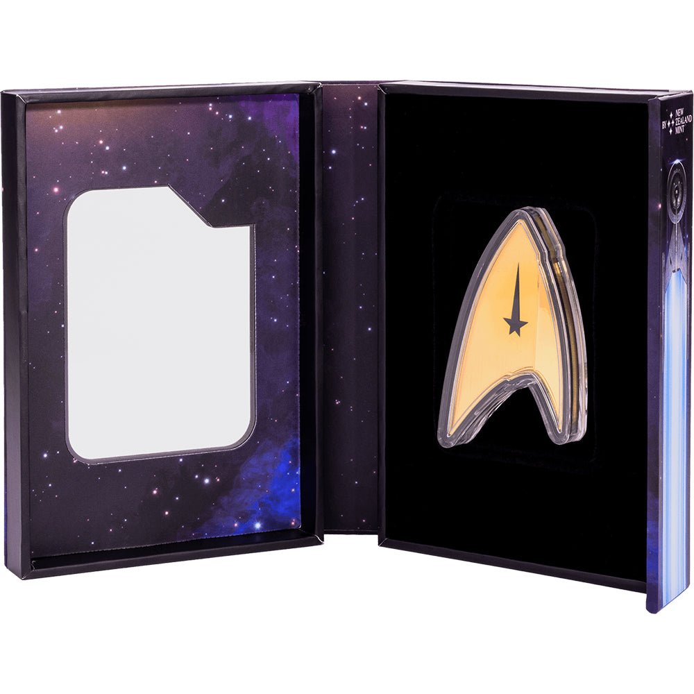 2024 Star Trek Starfleet Divisions – Command Insignia 1oz Silver Coin - Direct Coins