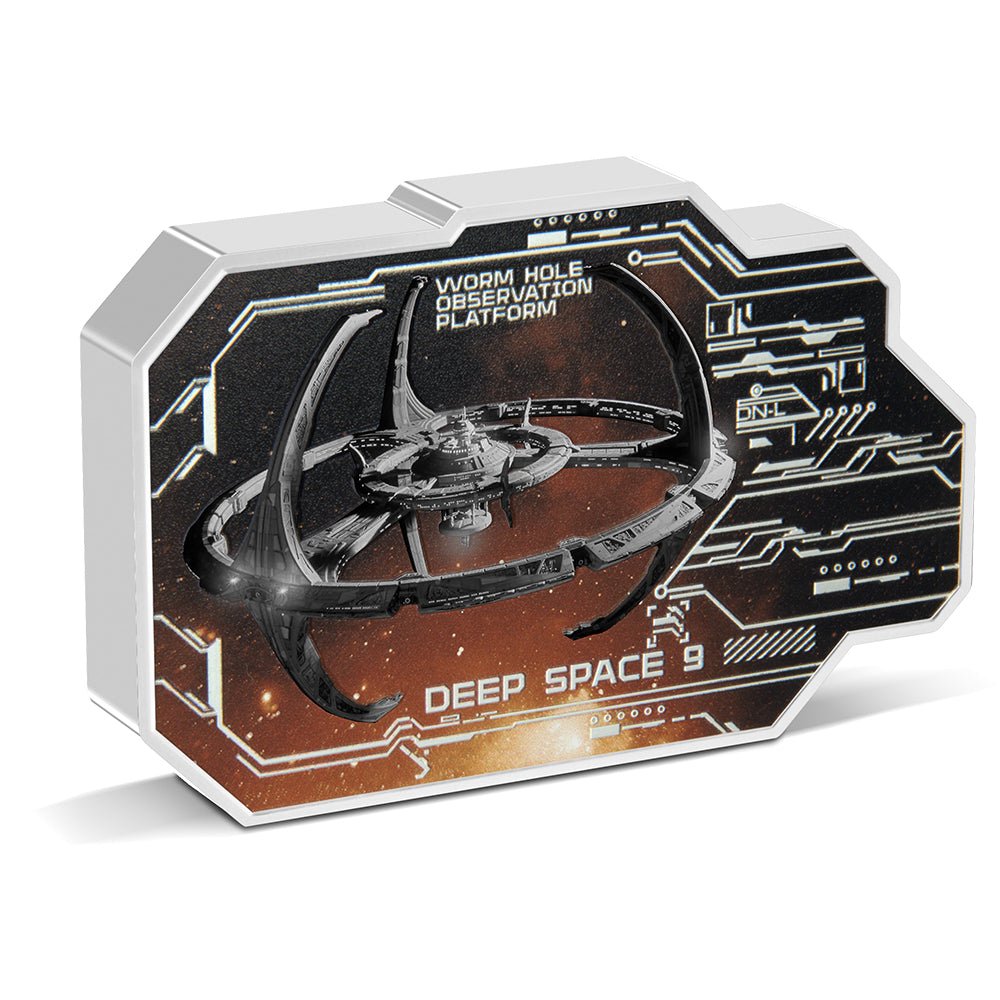 2024 Star Trek Vehicles - Deep Space 9 1oz Silver Coin - Direct Coins