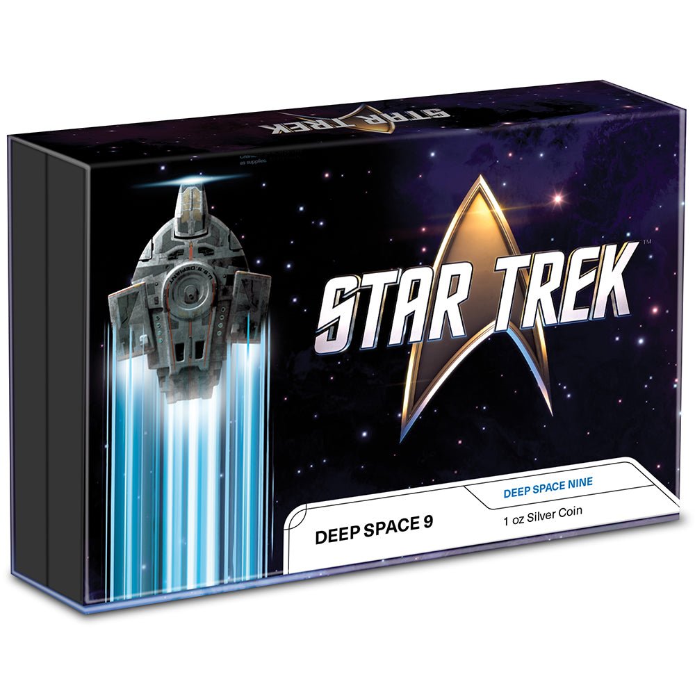 2024 Star Trek Vehicles - Deep Space 9 1oz Silver Coin - Direct Coins