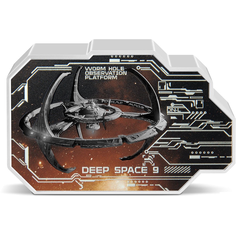 2024 Star Trek Vehicles - Deep Space 9 1oz Silver Coin - Direct Coins